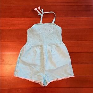 Tommy Bahama Sky Blue Kids Romper